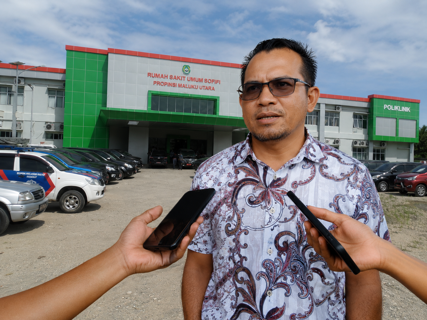 dr. Giscard Kroons Kepala Dinas Kesehatan Provinsi Maluku Utara