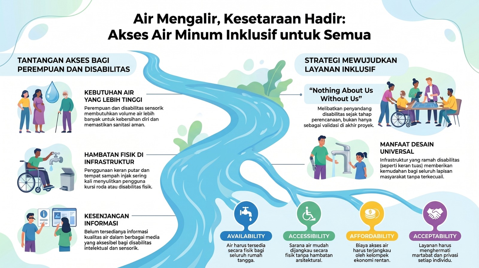 Membangun Akses Air yang Inklusif bagi Semua