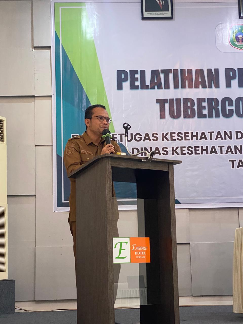 Dinkes Malut Tegaskan Komitmen Percepat Eliminasi TBC melalui Pelatihan Tenaga Kesehatan