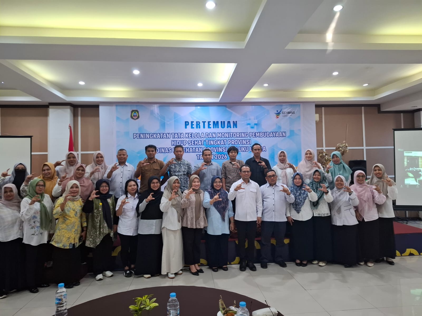 Dinkes Malut Perkuat Sinergi untuk Mengakselerasi Pembudayaan Hidup Sehat