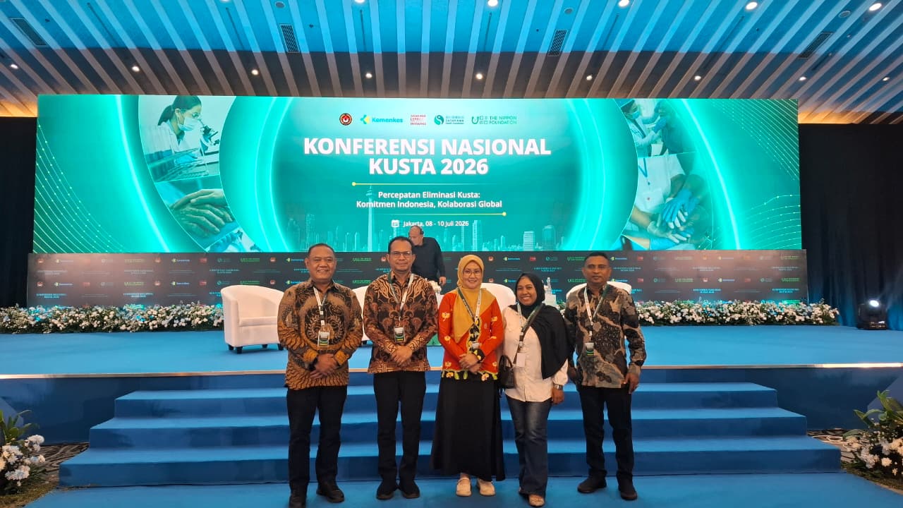 Kadinkes Maluku Utara Hadiri Konferensi Nasional Kusta 2026
